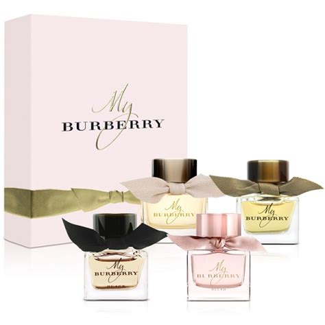 Burberry Travel Collection Miniature Gift Set For Men 